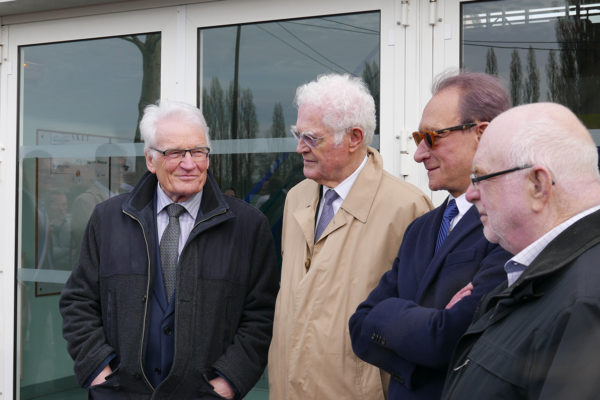 Lionel Jospin, Robert Le Foll, Bertrand Delanoë,et  Yannik Bodin