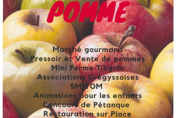 Affiche Fête de la Pomme