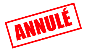 annulé annulé